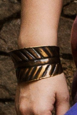 Brazalete Hoja Brass