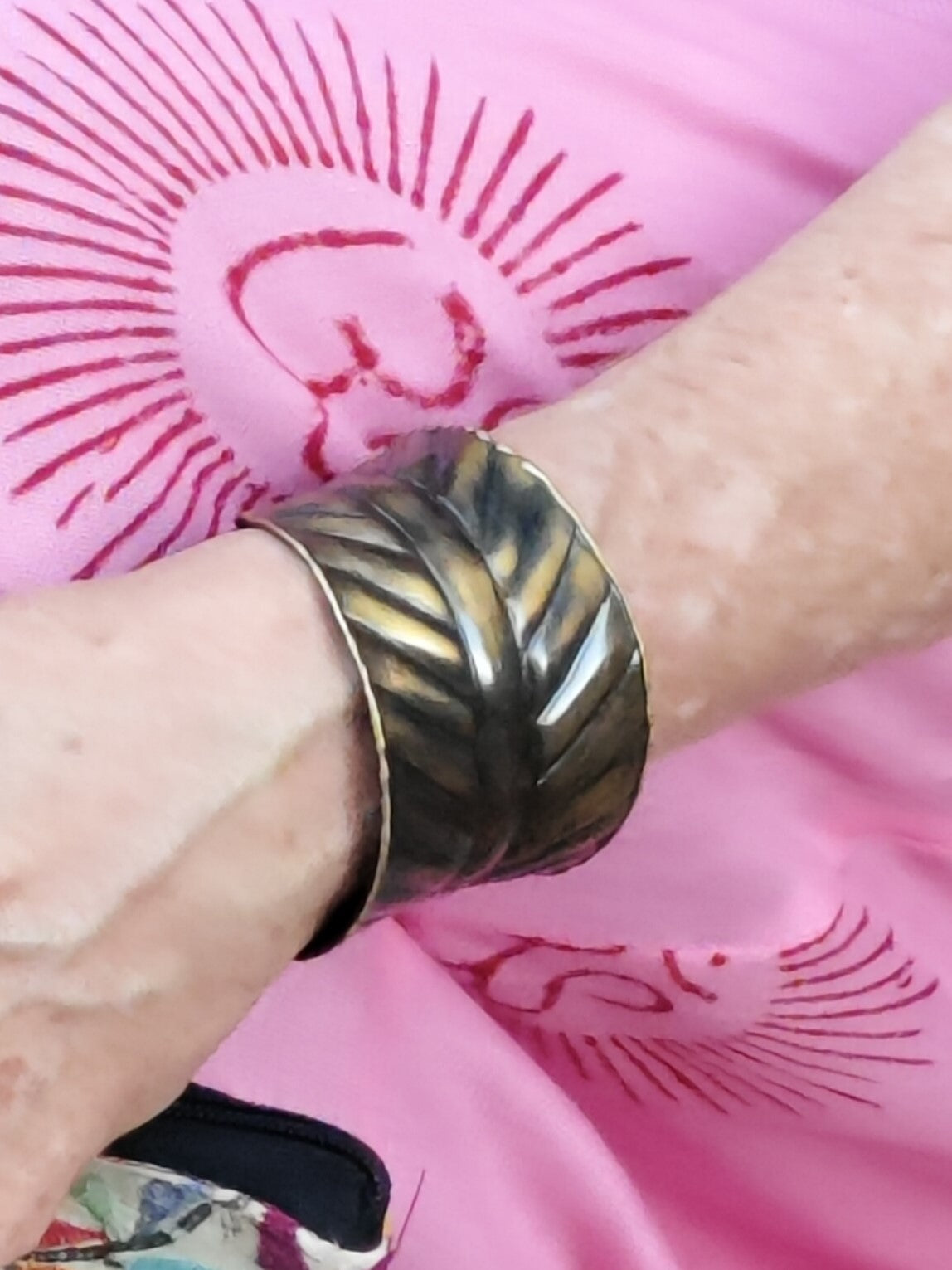 Brazalete Hoja Brass