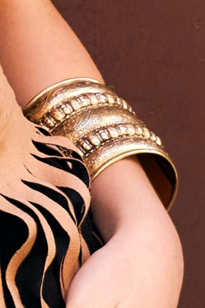 Brazalete Adonis dorado