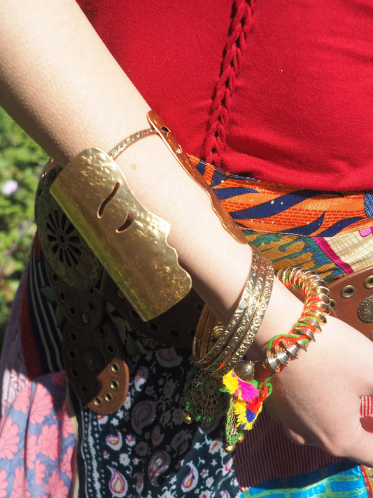 Brazalete Couple dorado