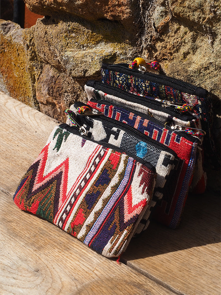 Pack x 5 Monedero Tribal 9x12 cm