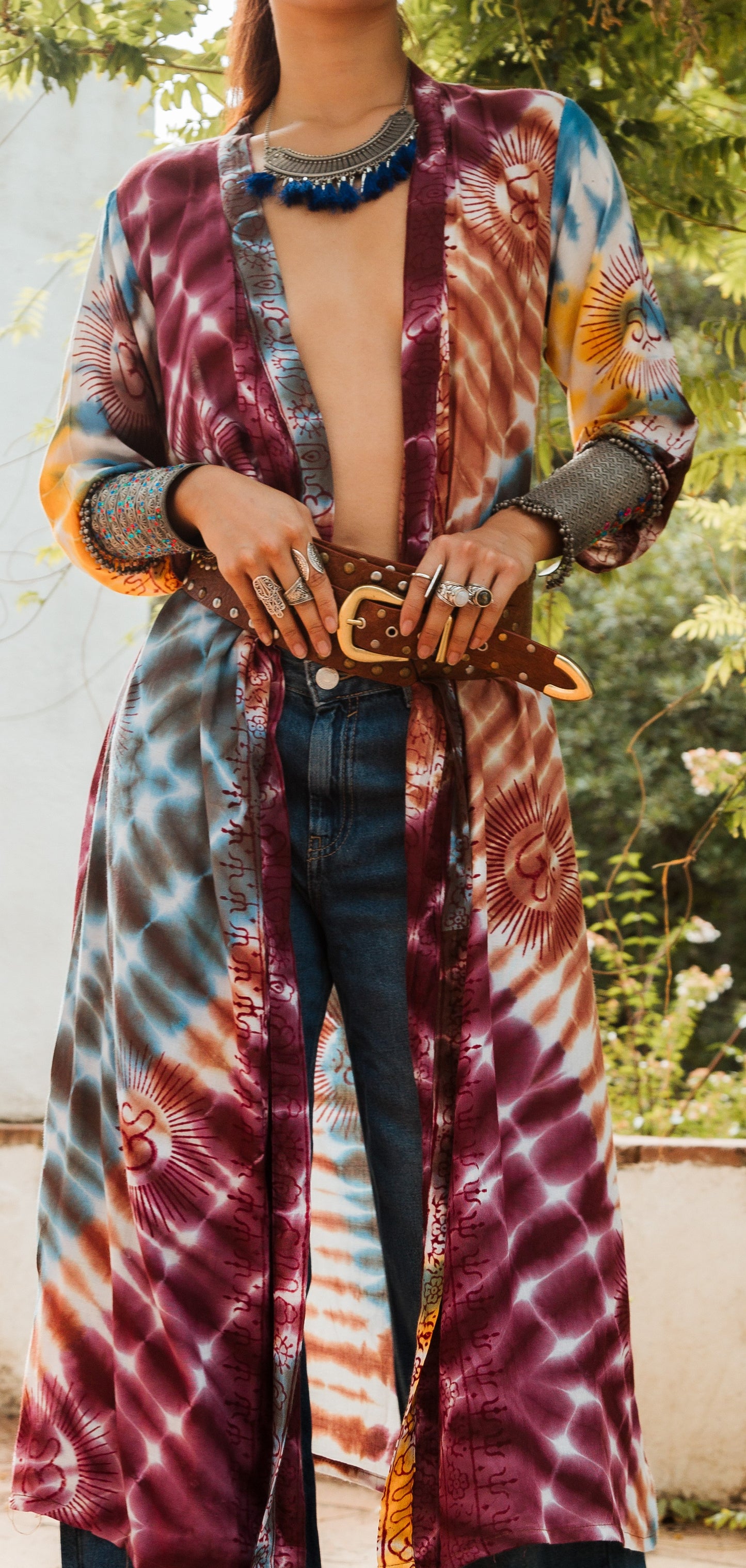 Kimono Tie-dye Ramna
