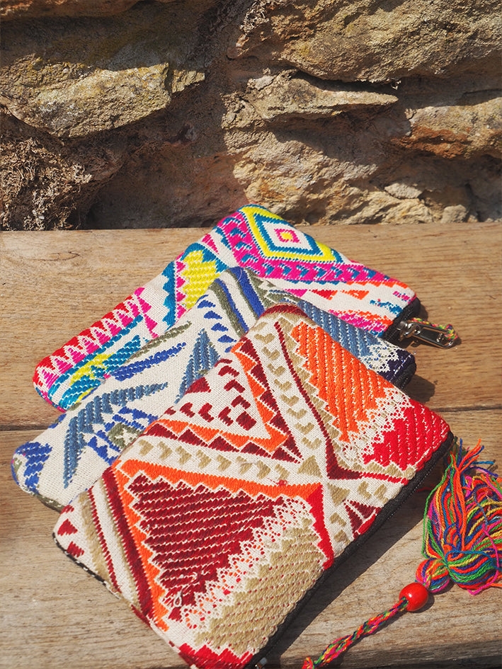 Pack x 5 Monedero Aguayo 13x18 cm