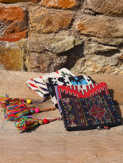 Pack x 5 Monedero Tribal 9x12 cm