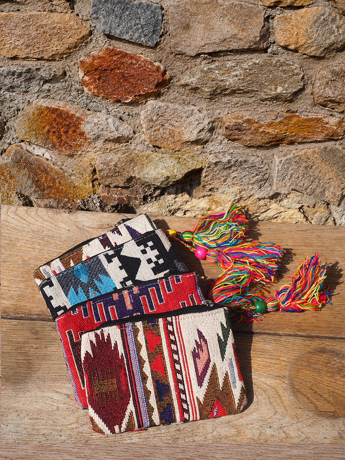 Pack x 5 Monedero Tribal 9x12 cm