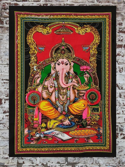 Tapiz dioses Ganesha 60x75 cm