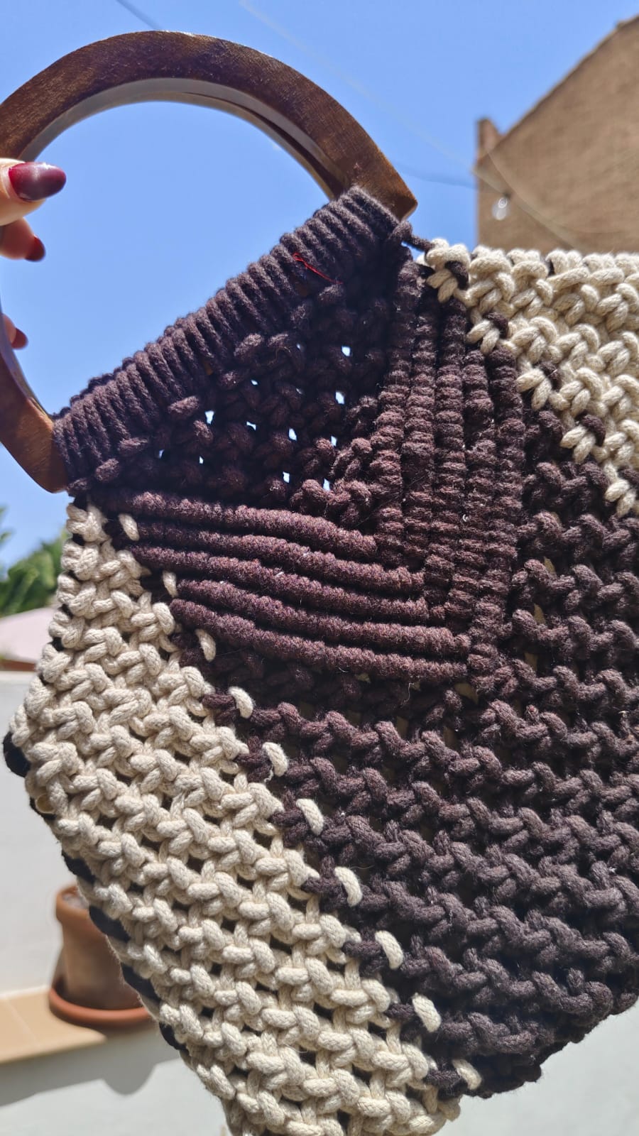 Bolso crochet Sunahara mini