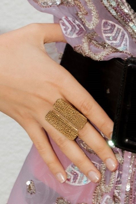 Anillo Daravaaja gold, hecho a mano en la India