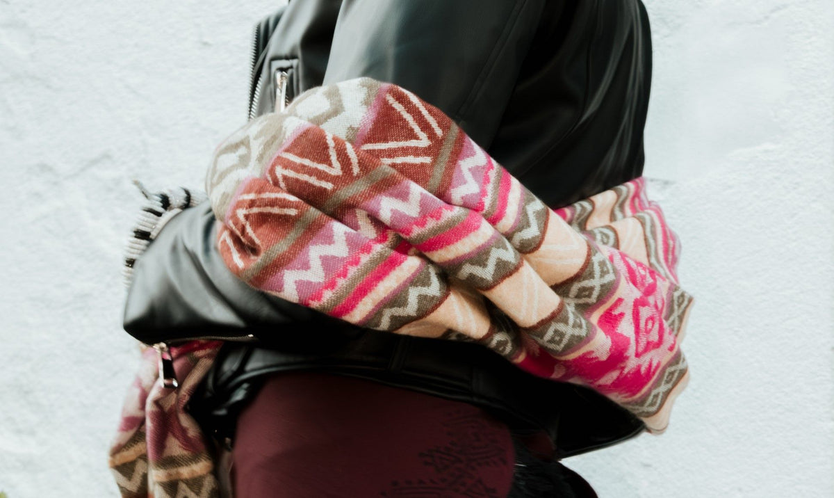Bufanda Shawl Amplia Tribal