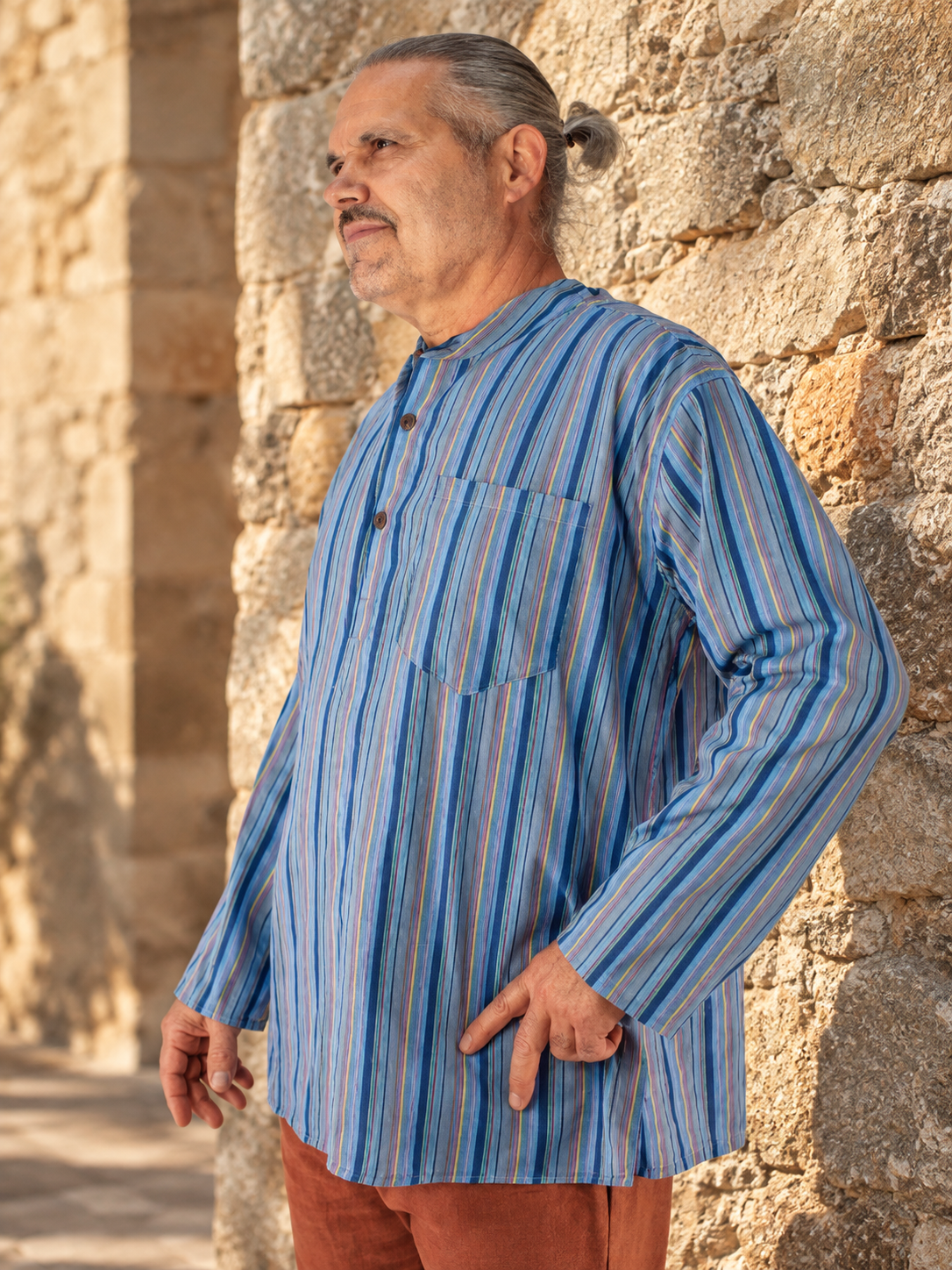 Camisa Rayasl, detalle 3