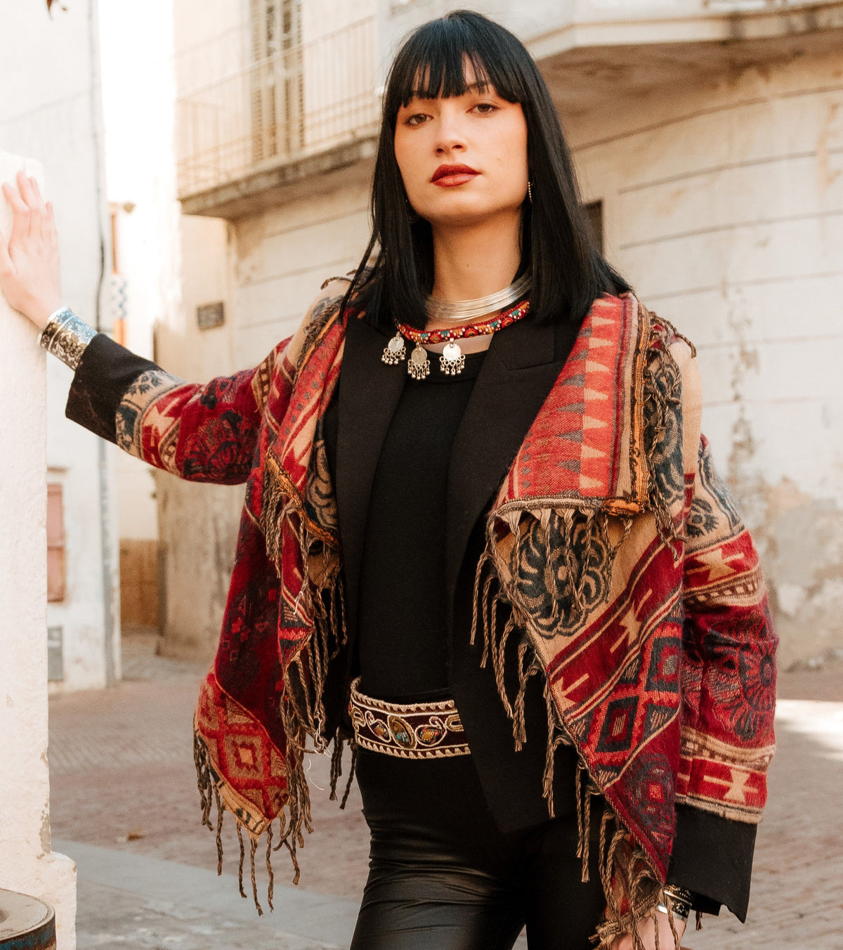 Chaqueta Fleshawl corta