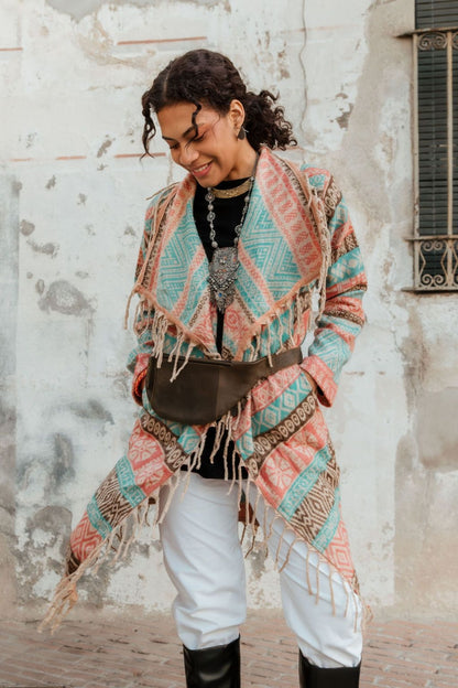 Chaqueta Fleshawl larga