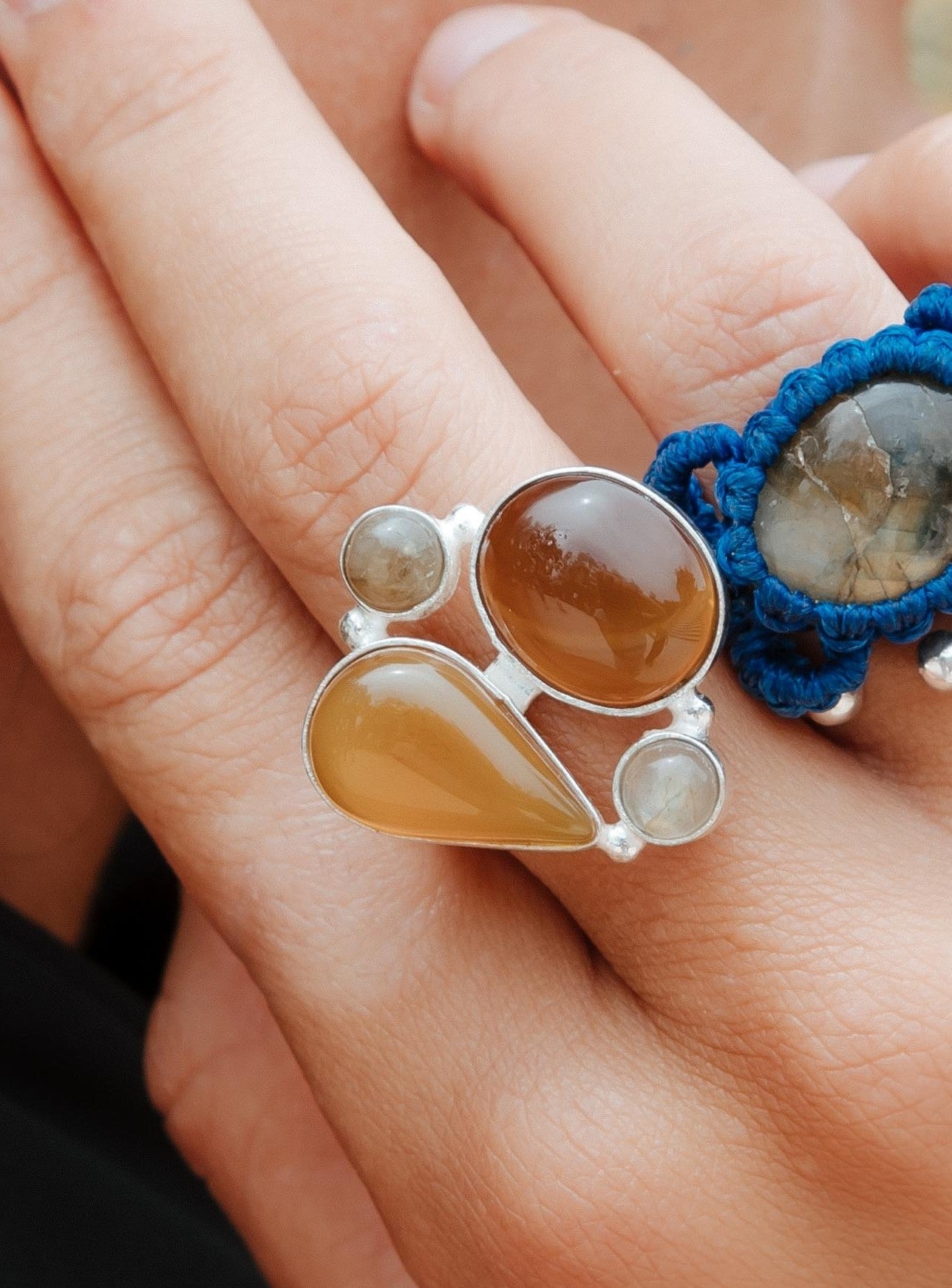 Anillo Tremi plateado