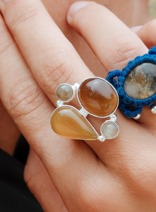 Anillo Tremi plateado