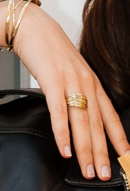 Anillo panktiyaan dorado