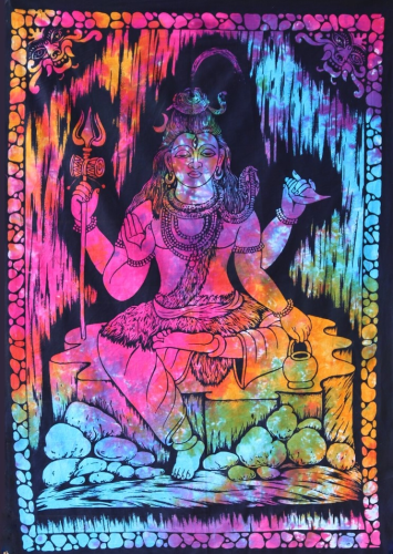 Tapiz Deidad Tie-dye 80x110 cm