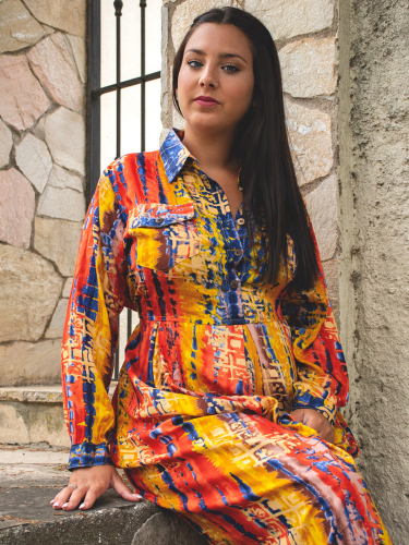 Vestido Camisero Savage