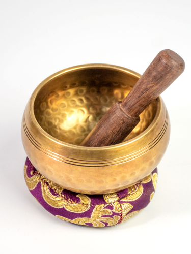 Cuenco de bronce dorado 12,5 cm