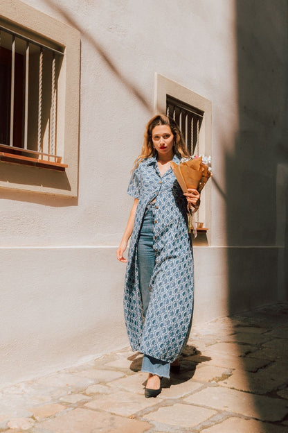 Vestido camisero Bagru