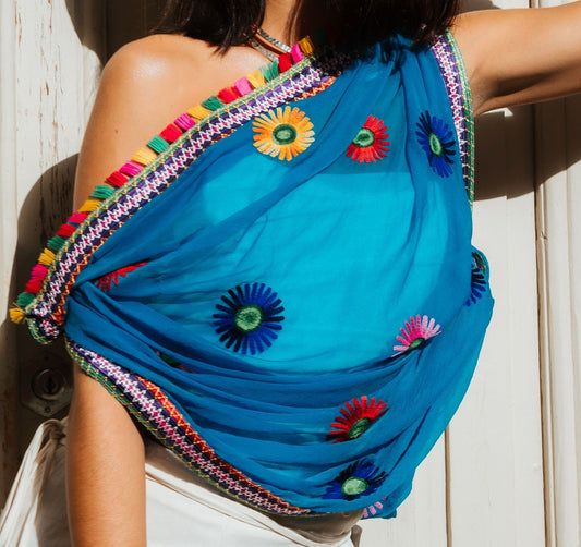 Multiposición Dupatta Sawai, detalle 2