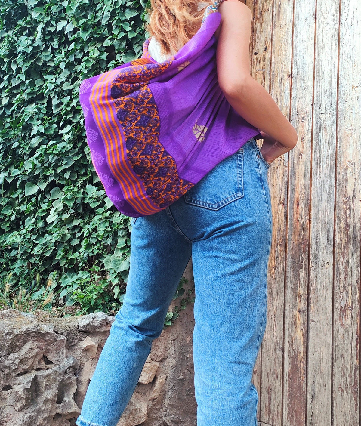 Pack x 5 Top o Bolso Banana Saree, detalle 6