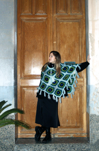 Poncho Crochet