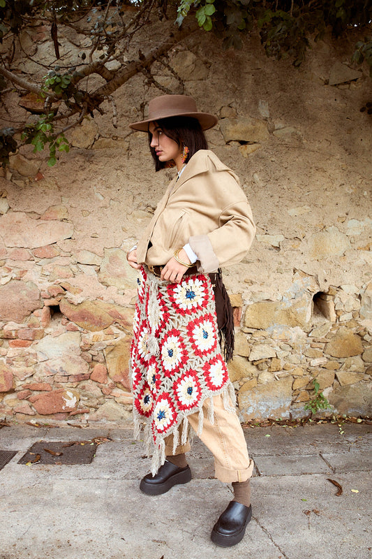 Poncho Crochet