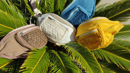 Riñonera Crochet Alon, detalle 2
