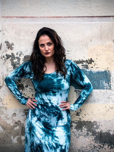 Vestido Visha Dye, detalle 2